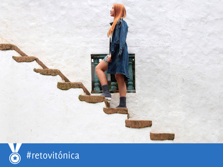 #RetoVitonica: si vas a subir menos de tres pisos, utiliza las escaleras