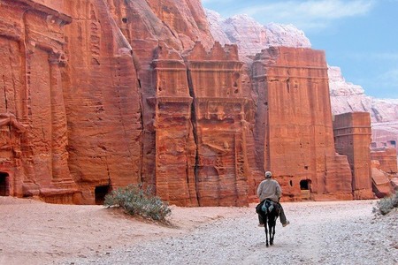 Algunos detalles sobre Petra, Jordania