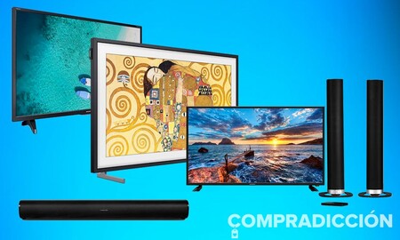 Smart TVs y televisores con y sin barras de sonido para ahorrar equipando tu salón: descuentos en Amazon en modelos de Samsung Sharp y Schneider