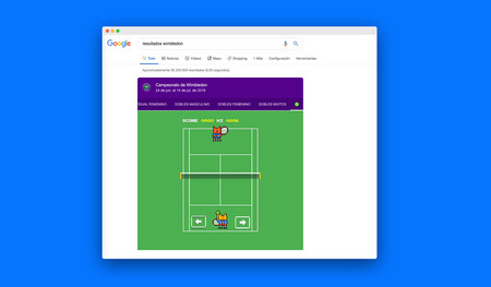 Cómo jugar a este minijuego de tenis que está oculto en Google: compite con la máquina y con tus amigos