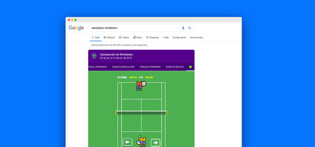 Cómo jugar a este minijuego de tenis que está oculto en Google: compite con la máquina y con tus amigos