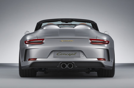 Porsche 911 Speedster Concept trasera