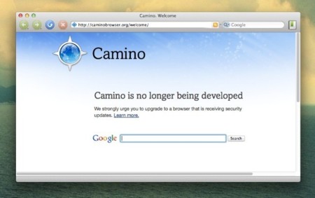 Camino deja de ser desarrollado