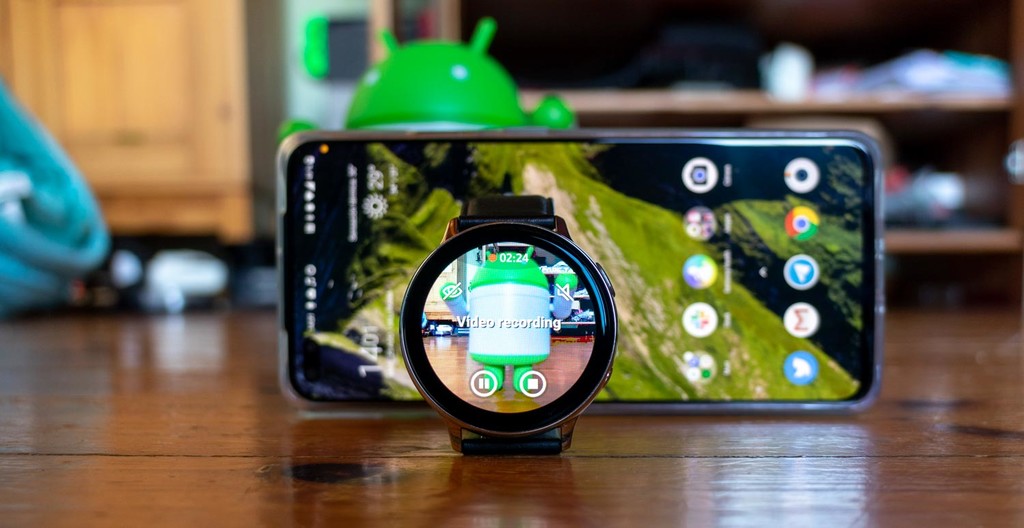 Cómo controlar la cámara a distancia desde un reloj Samsung Galaxy Watch