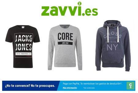 Liquidación de ropa en Zavvi: marcas como Jack & Jones, Tokyo Laundry o Crosshatch por menos de 12 euros