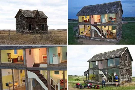 Casas poco convencionales: una casa de muñecas tamaño natural