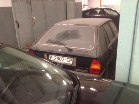 El Lancia Delta abandonado de la alcaldesa de Valencia no veía la luz desde 1991