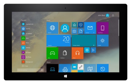 Windows 10 Modo tablet