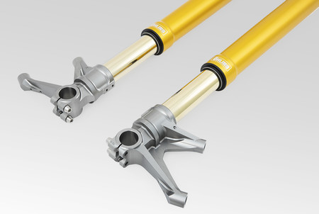 Chucherías, nivel: una horquilla invertida de Öhlins pata negra que cuesta más que una Yamaha YZF-R125