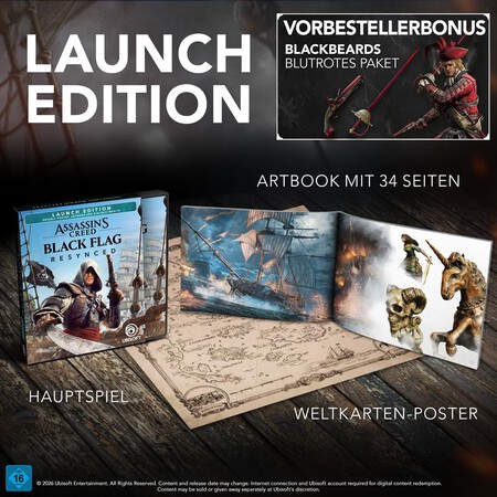 Launch edition Assassins creed black flag