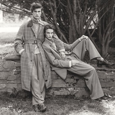 La colección Studio de Zara apuesta por los cuadros tradicionales para conquistar el otoño