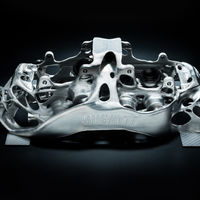 ¡No apto para cardiacos! Así prueban el cáliper impreso en 3D de Bugatti a 375 km/h