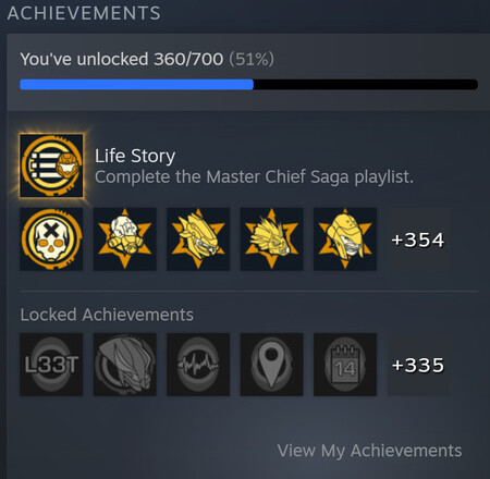 Xbox Steam Logros Halo