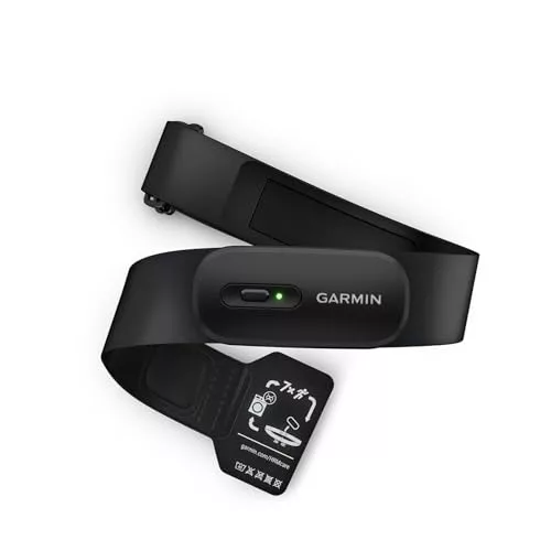 Garmin HRM-200, Monitor de frecuencia Cardiaca, Resistente al Agua, Correa Lavable a máquina, Correa Ajustable para garantizar un Ajuste Ideal, hasta 1 año de batería, Talla M-XL