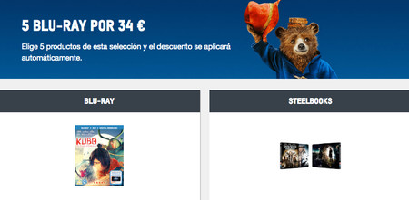 Hasta fin de mes, en Zavvi, 5 películas Blu-ray por 34 euros y envío gratis