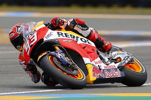 MotoGP Francia 2015: Fabio Quartararo, Marc Márquez Álex Rins pole en el frío Le Mans