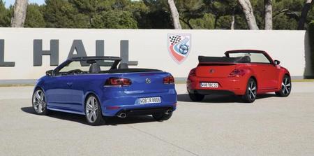 Volkswagen Golf R Cabrio y Beetle Cabrio