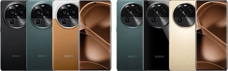 OPPO Find X6 Pro (左) と OPPO Find X6 (右)