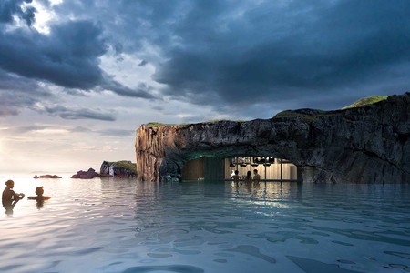 Piscina termal Islandia