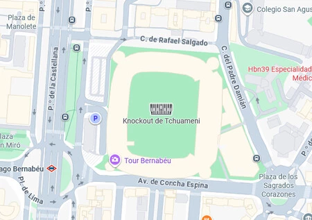 Bernabeu Google Maps Troleo