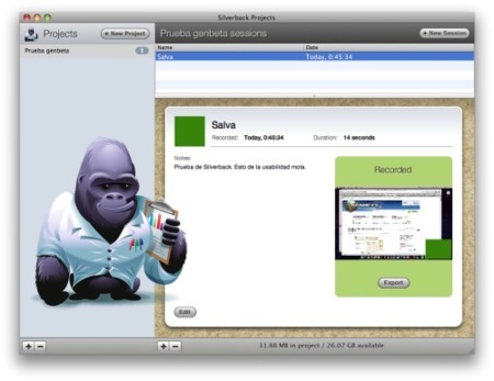 Silverback, te ayuda a hacer tests de usabilidad