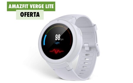 Amazfit Verge Lite, un smartwatch con hasta 20 días de autonomía, por 47,99 euros hoy en Amazon con envío gratis antes de Navidad