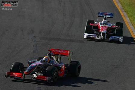 Lewis Hamilton y los Toyota: los últimos serán los primeros