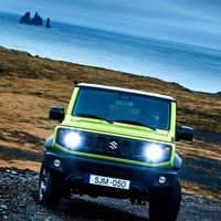 El Suzuki Jimny no lo pasa bien en la prueba del alce