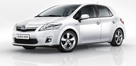 Toyota Auris HSD contra sus rivales Toyota y Honda