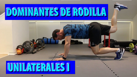 Cinco ejercicios de cuádriceps a una pierna (básicos y poco conocidos)