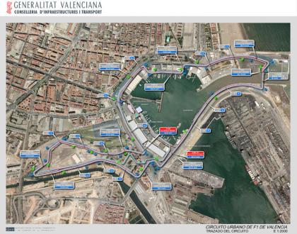 Las entradas para el Gran Premio de Europa en Valencia, a partir de febrero