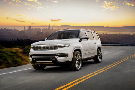 Jeep Grand Wagoneer Concept: un imponente SUV de siete plazas, 23 altavoces y la máxima expresión del lujo, según Jeep