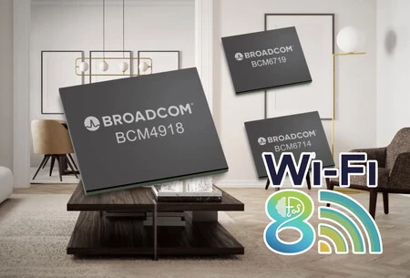 Chips de Broadcom compatibles con Wi-Fi 8