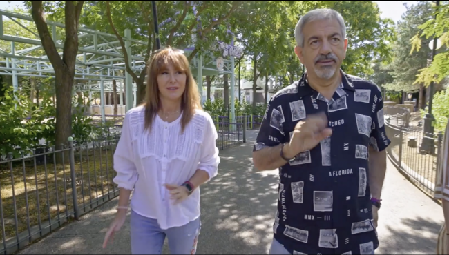 Carlos Sobera y su mujer Patricia Santamarina
