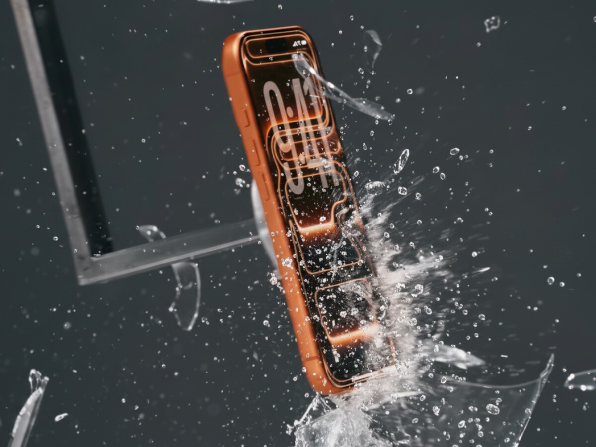 A broken phone signals the inevitable leak