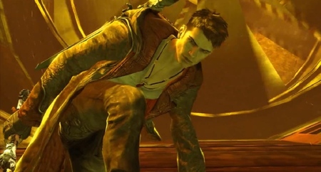 Casi media hora del 'DmC: Devil May Cry' con Dante dentro de la cadena RAPTOR, literalmente. Muy loco todo