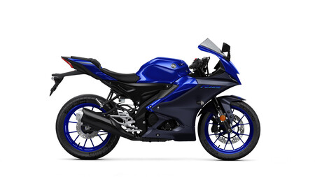 Yamaha Yzf R125 2023 Fondo Blanco