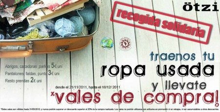 Lleva ropa usada a ÖTZI moda y consigue descuentos