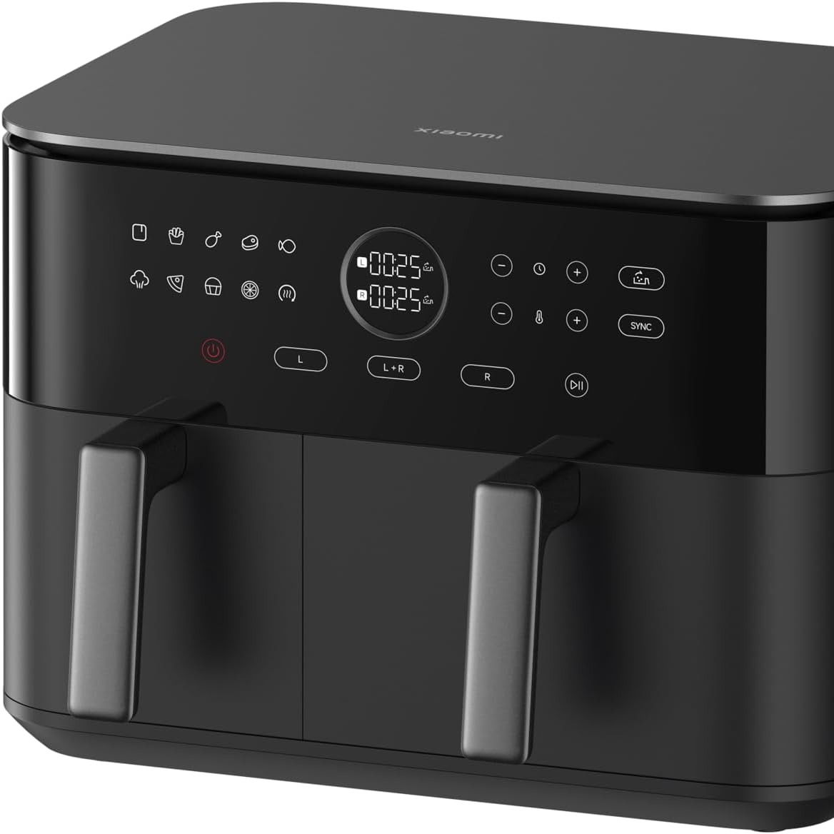 Freidora de aire Xiaomi MAF-D1001 10L 2700W doble zona con 9 programas y pantalla táctil