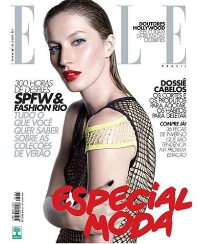 Gisele Bündchen demuestra una vez más en Elle que su belleza es especial