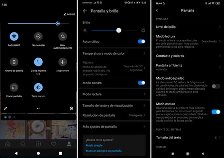 Android 10、EMUI、MIUI でのアクティベーション