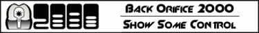 Back Orifice: especial software control remoto
