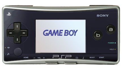Gameboy micro disfrazada de PSP