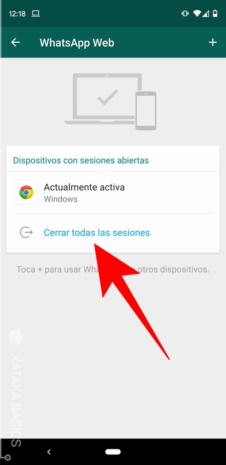 Cerrar Sesiones Android