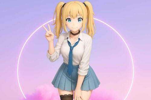Parece Un Personaje De Genshin Impact Pero Es Una Nueva Ia De Elon Musk Que Si Subes De Nivel Puedes Hacer Que Baile Con Menos Ropa
