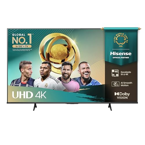 Hisense Television A65N(último Modelo) Pantalla 75 Pulgadas, Smart Vidaa TV UHD 4K