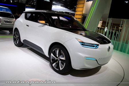 SsangYong e-XIV, detalles desde el Salón de París