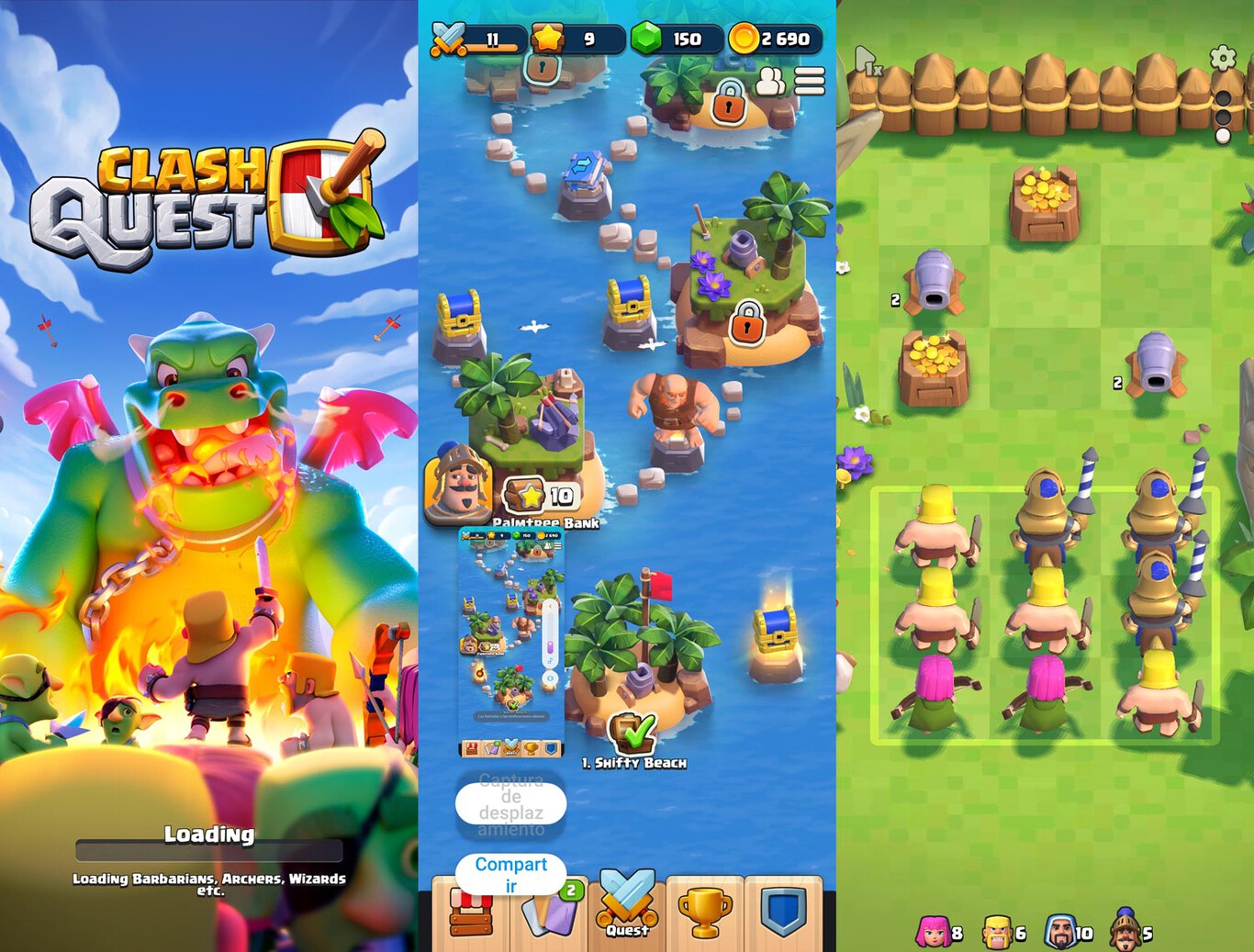 Probamos Clash Quest, el esperado juego de Clash Royale que ya puedes