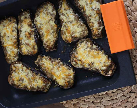 Berenjenas Rellenas De Carne Al Horno Receta Fácil Sencilla Y Deliciosa