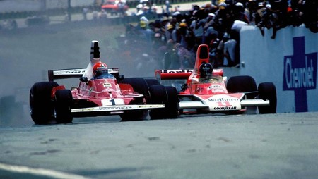 Lauda Hunt F1 1976